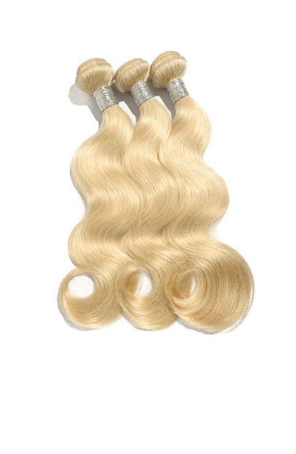 Brazilian Platinum Blonde Body Wave Hair