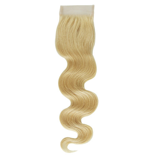 Brazilian Platinum Blonde Body Wave HD Closure