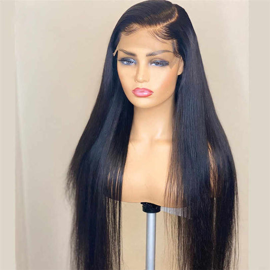 Silky Straight HD Closure  Wig